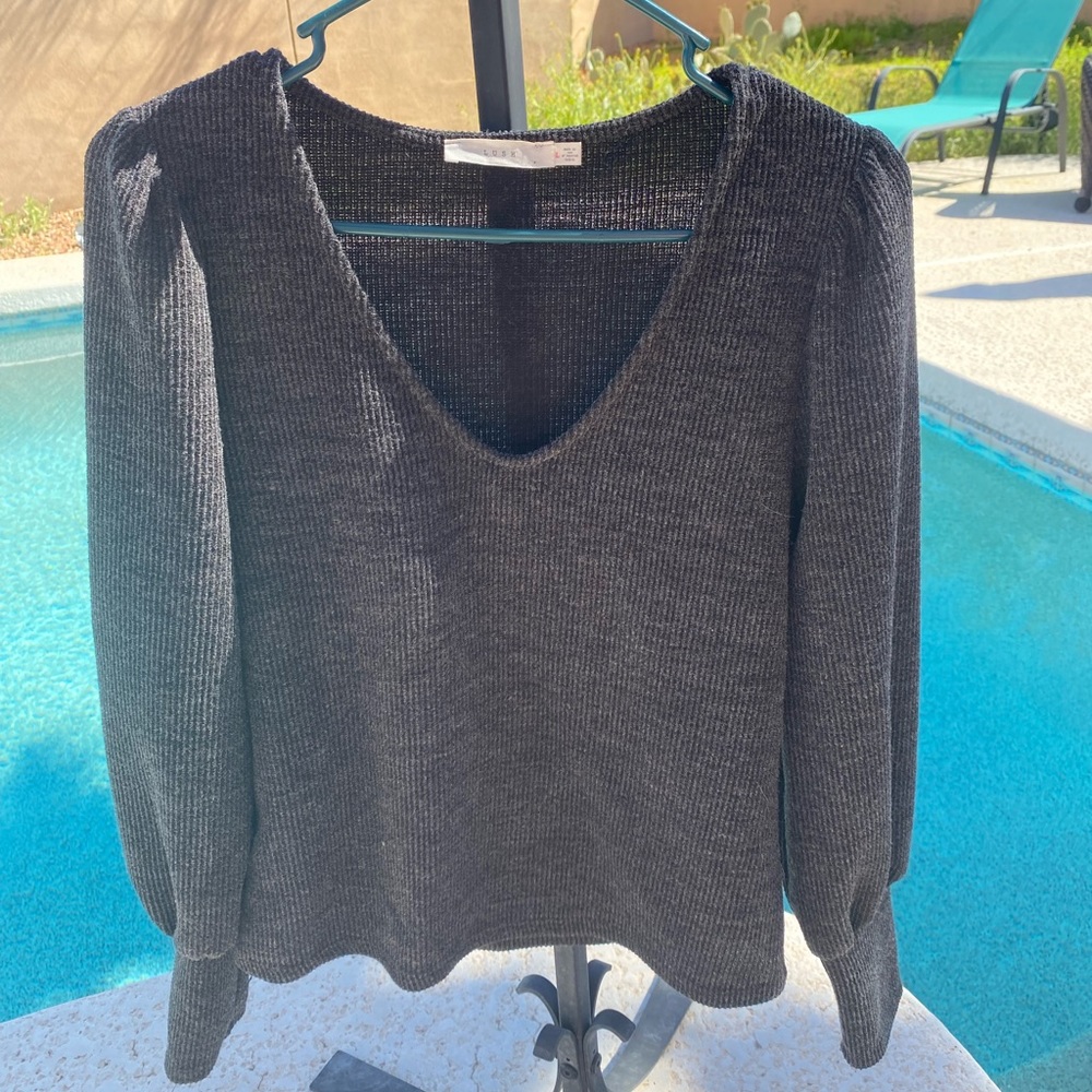 Lush long-sleeve top